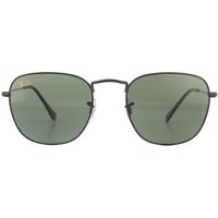 Ray-Ban Round Polished Black Green G-15 Sunglasses