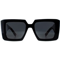 Prada Women's Square Black Dark Grey PR23YS