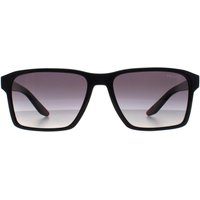 Prada Sport Men's Rectangle Black Grey Gradient PS05YS