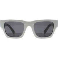 Square Talc Dark Grey PRA06S White