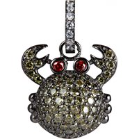 Lancaster Women's JLA-PEN-CRAB-3 Charm in Black
