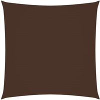Berkfield Home Sunshade Sail Oxford Fabric Square 7x7 m Brown