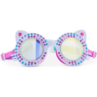 Bling2O Women's Porcelain Paws Kitten Junior Swim Goggles in Pink