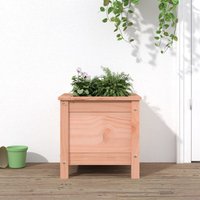 Berkfield Home Garden Planter 40x40x39 cm Solid Wood Douglas in Brown | Size: 40 x 40 x 39 cm