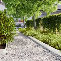 Berkfield Home Lawn Edgings 10 pcs White 15x103 cm Cold-rolled Steel in Brown