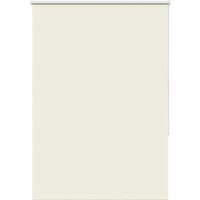 Berkfield Home Roller Blind Blackout Off-White 100x150 cm Fabric Width 95.7 cm Polyester in White