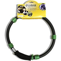 TEMU Black Handy Hoop Ring Sack Bin Garbage Bag Holder Plastic With Handle New