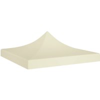 Berkfield Home Party Tent Roof 2x2 m Cream 270 g/m ² in Beige