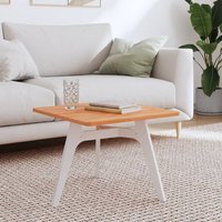 Berkfield Home Table Top 50x50x1.5 cm Square Solid Wood Beech in Brown