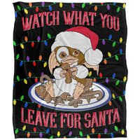 Warner Brothers Gremlins Silky Touch Super Soft Throw Blanket 152x127cm in White | Size: 152x127 cm