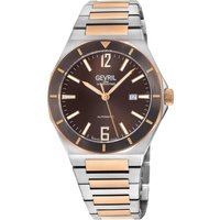High Line Swiss Automatic Watch Silver Dial Stainless Steel & Sapphire Crystal Dark