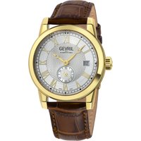 Madison Swiss Automatic Watch Silver Dial Genuine Leather & Sapphire Crystal