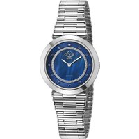 GV2 Women's Burano, Swiss Quartz Watch, Green MOP Dial, 316L Stainless Steel, & Sapphire Crystal in Blue