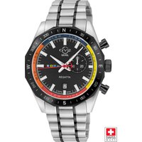 Regatta Swiss Quartz Watch Dial Stainless Steel & Sapphire Crystal