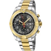 T38 Swiss Quartz Watch Dial Stainless Steel & Sapphire Crystal Gold