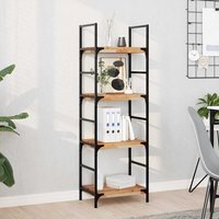 Berkfield Home Floating Shelf 40x30x4 cm Oil Finished Solid Wood Acacia in Brown | Size: 40 x 30 x 4 cm