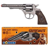Peterkin Gonher Diecast Metal 8 Ring Shot Cowboy Gun