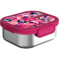 Quokka Stainless Steel Pink Blossom Lunch Box in Bright Pink