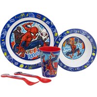 5 Piece Spiderman Dinner Set