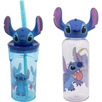 Stitch 3D Bottle Set in Blue