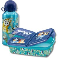 Bluey Lunch Set With Aluminium Bottle in Blue
