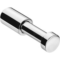 Cosmic Towel hook Robe hook Coat hook Glossy Stainless Steel Logic Collection in Grey