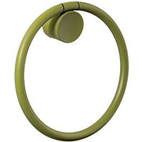 Cosmic Towel Ring, 20cm diam, Green, Award-Winning Design, Geyser Collection in Green