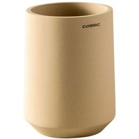 Cosmic Toothbrush Holder, Big Capacity, Durable, Polyresin, Sand, Saona in Beige