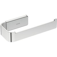 Cosmic Toilet Roll Holder, Chrome, Self-Adhesive option, Nea Collection in Grey