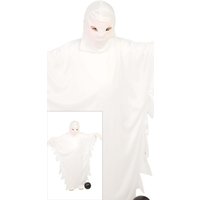 Fiestas Guirca Fancy Dress Child Ghost in White | Size: 5-6 Years