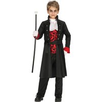 Fiestas Guirca Fancy Dress Child Vampire in Black | Size: 8-9 Years