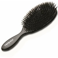 Termix Professional Pneumatic Natural Boar Hair Brush - Small in Black