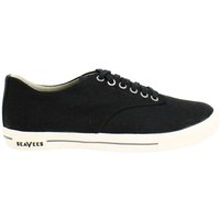 Hermosa Plimsoll Standard Linen Lace Up Synthetic Trainers