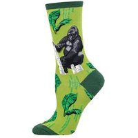 Socksmith Women's Gorilla Green Novelty Socks