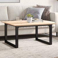 Berkfield Home Coffee Table Legs O-Frame 70x60x43 cm Steel in Black | Size: 70 x 60 x 43 cm