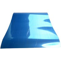 VOGREX 200x60cm Mirror Sticker Roll - Self-Adhesive Wall Film Decor in Silver | Size: 200x60 cm