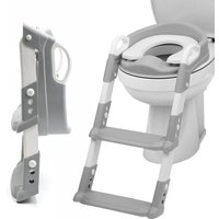 Toilet Seat & Ladder Training Step Up Easy Fold Down
