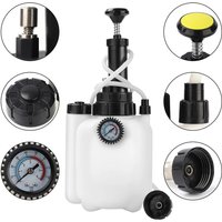 Hinsinc 3L 1L Car Brake Bleeder Clutch Bleeding System Fluid Tool Kit in White