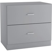 Orlando Wooden 2 Drawer Cabinet Bedroom Storage Chest