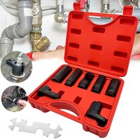 SPETLEK 7Pcs Oxygen Lambda Sensor Socket Removal Set in Black