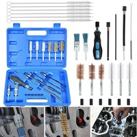 SPETLEK 25PCS Diesel Injector Seat Cleaning Brush Tool Kit