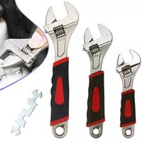 SPETLEK 3Pcs Adjustable Wrench Spanner Set