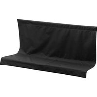 SPETLEK Swing Seat Cover Garden Swinging Bench Hammock in Black