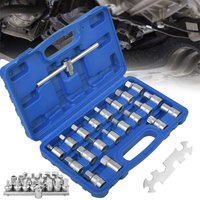 SPETLEK 21Pcs Oil Drain Sump Plug Key Socket Set Kit