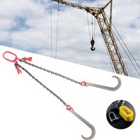 SPETLEK 1.4 M V-Assembly J Hook Brother Winch in Metallics
