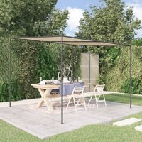 Berkfield Home Gazebo Beige 3x3 m 180 g/m ² Fabric & Steel