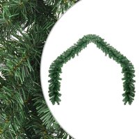 Berkfield Home Christmas Garland PVC 10 m in Green