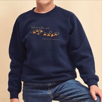 Deck Halls Croissants Christmas Jumper