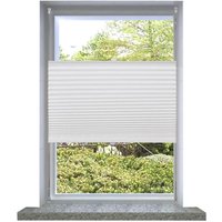 Berkfield Home Plisse Blind 70x100cm White Pleated Blind | Size: 70x100 cm