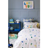 Wee Blue Bell 'Scribble' Duvet Cover Set | Size: Single